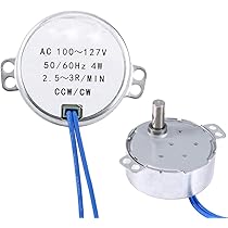 Amazon.co.jp: 同期モーター ギヤードモーター AC 100-127V