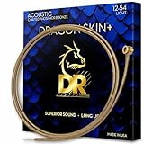 DR Strings (デーアール) アコースティックギター弦 DRAGON SKIN＋ Phosphor Bronze DAP-12 【国内正規品】