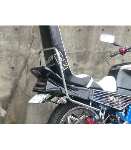 Amazon | PRETTY RACING製 CBR400F 極太ゴム巻きワイドタンデムバー
