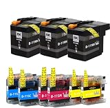 【UNIQUE-INK】LC119/115-4PK 4色セット大容量【 LC119 PGBK×3】+【 LC115 C×2/M×2/Y×2】対応プリンター： MFC-J6975CDW MFC-J6973CDW MFC-J6970CDW MFC-J6770CDW MFC-J6573CDW MFC-J6570CDW
