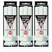 Amazon | パナソニック ツイン蛍光灯 18形 ツイン2 パルック電球色