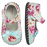 [ペディペド] pediped オリジナルズ Louisa ルイザ フローラル - ファーストベビーシューズ S (6-12 mos) 【並行輸入】