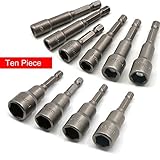 クイックチェンジ磁気パワーナットドライバビットセット デテントアダプターセット パワーナッツダイバー 6,7,8,9,10,11,12,13,14,15,16,17,18,19mm