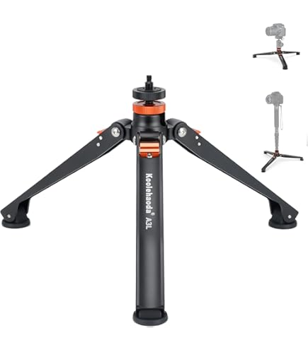 Amazon | レオフォト ミニ三脚 VD-02 一脚用スタンド Leofoto 一脚安定