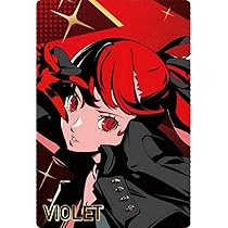 Amazon.co.jp: 【27.主人公＆芳澤かすみ (ビジュアルカード/P5R