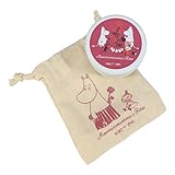 マリモクラフト Moomin mamma's Rose 缶付き巾着 ピンク 缶/Φ6.4×H4.5cm 巾着/W10×H14cm MOM-434