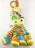 Taurau.C 超かわいい ベビーベッドハンギング 人形 ベビーキッズ 装飾おもちゃ キリン カラフル 音 ぬいぐるみ プレゼント 出産祝い 誕生日 プレゼント