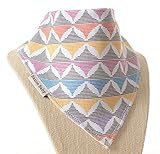 Bazzle Baby Banda Drool Bib, Triangle Stripes by Bazzle Baby