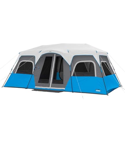 コア/CORE ☆インスタントキャビンテント☆12人用☆アウトドア☆テント Amazon.co.jp: CORE 12 Person Instant Cabin Tent - 18' x 10