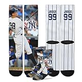 ニューヨーク・ヤンキース昇華クルーソックス – アーロン・Judge # 99