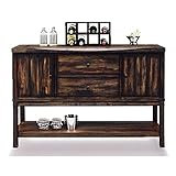 ドリフトウッド 幅150cm リビングキャビネット ブラウン