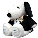 取寄品:3週間前後 ウェイトドール 【ウェディング専用】 スヌーピー フォーマル ホワイト