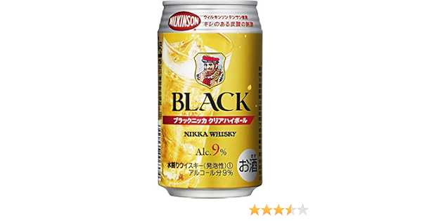 Amazon Co Jp アサヒ ブラックニッカ クリア ハイボール 350ml 24本 2ケース 食品 飲料 お酒