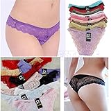 セクシーな女性レース下着Panties BriefビキニニッカーズランジェリーTバックGストリング