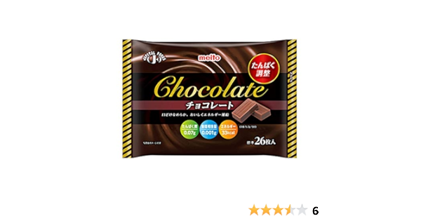 Amazon Co Jp 名糖 たんぱく調整チョコレート136g ドラッグストア