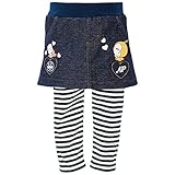 2017年 秋冬 アンパンマンガール ニットデニム スカッツ Anpanman Girl ネイビー◇90cm