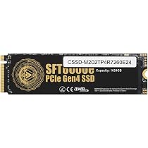 Amazon | CFD SSD 2TB M.2 2280 PCIe Gen4 x4 NVMe 最大読込6000MB/s