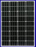 SAYA ソーラーパネル単結晶100W　家庭用 12vバッテリーへと