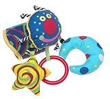 マンハッタントーイ (MANHATTAN TOY) 布おもちゃ Wrap Alongs Whoozit Whoozitのおもちゃとお出かけ