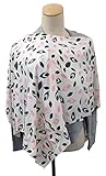 Kids Glocal(キッズグローカル) 授乳ポンチョ 360℃ケープ  アイボリーリーフ 120×80cm 16AW044-IVORY