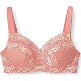 授乳対応Ｌ字型ワイヤー調節パッド付きクロスオープンブラジャー　　ピンク　サイズ:D70