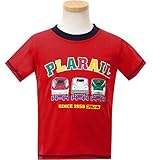 (プラレール)PLARAIL 半袖Tシャツ ベビー 男の子【56p011】90cm レッド