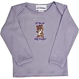 リルカブハブ5CLSTGBL-2ラベンダーロングスリーブTシャツ - ガールベア、2年