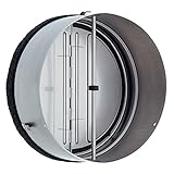 ユニックス ダンパー製品 逆風止ダンパー 鉄製 ユニット100CD ダクト挿入用