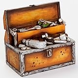 Bits and Pieces – ツールボックスCoin Bank – CollectibleポリレジンMechanical Bank – Great Gift