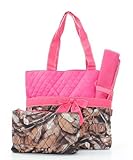 Natural Camo Quilted Diaper Bag HP by NGIL [並行輸入品]