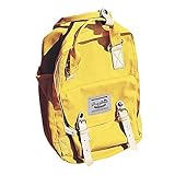 Hanamei(ハナメイ) レディース メンズ 男女兼用 リュックサック スクエアートートバッグ ディパック ハンドル６色 収納力 高機能 ２WAY 撥水 かわいい 通勤 通学 プレゼント ba002