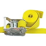 pa-man ベルト荷締機 Eクリップ(巾50mm　超高級　Pat.　固定1m　巻取2m) H5310E