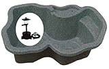 タカラ みかげ調プラ池S90L＋かじかRセット