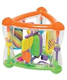 Funky Multi Activity Triangle Toy With Rattles, Spinners & Mirror - Suitable From 9 Months + by Funt