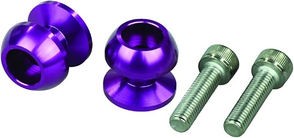 ポッシュフェイス(POSH FAITH) バイク用品 マシニングネットアンカー 8mm ブルーベリー 004012-05 - 1