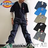 (ディッキーズ)Dickies 半袖カバーオール メンズツナギ#3399 DarkNavy M [ウェア&シューズ]【並行輸入品】