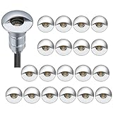 テラス・デッキライト FVTLED ガーデンライト スタンドライト DC12V 0.6W IP65 足元灯 省エネ 超寿命 玄関 廊下 CE RoHS認証 (20個セット ブルー)