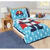 Child of Mine by Carter's Superhero Toddler Bedding set - Comforter & Sheets Set [並行輸入品]