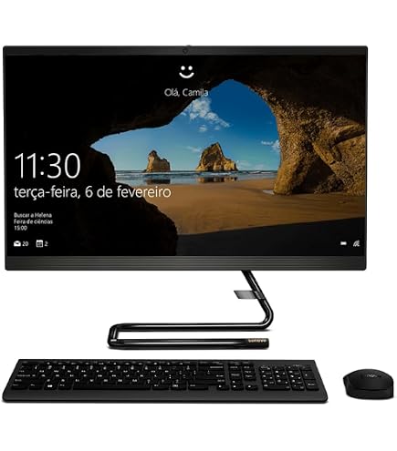 Amazon.co.jp: 【整備済み品】 高性能 多機能一体型パソコン レノボ