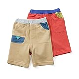 La Chiave ハーフパンツ(80～130cm)キムラタンの子供服 レッド 120 (53626x53826-152)