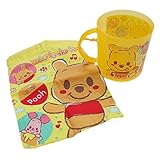 ディズニー　プーさん コップ＆巾着セット