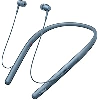 ソニー ワイヤレスイヤホン h.ear in 2 Wireless WI-H700 : Bluetooth/ハイレゾ対応 最大8時間連続再生 カナル型 マイク付き 2017年モデル 360 Reality Audio認定モデル ムーンリットブルー W