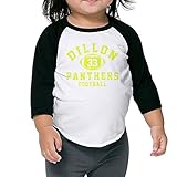 プライベートカスタム ボーイとガール ディロン パンサーズ 背番号 33 Ｔシャツ カジュアル Black Size 2 Toddler