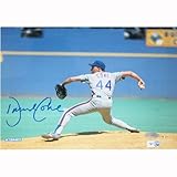 MLBニューヨークヤンキースDavid円錐グレージャージーPitching水平署名写真