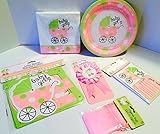 Baby Shower for Girl Matching Bundle Includes Its a Girl Letter Banner and Invitations with Envelope