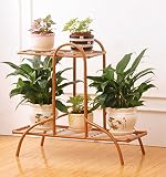 花スタンド屋内 ヨーロッパスタイルのフラワーラック、アートフラワーラックインドアバルコニー防錆プラントスタンド (色 : B)