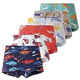 [Stongo] キッズ ブリーフ 男の子パンツ 100% 綿 恐竜柄 子供肌着 男児 男の子 下着 ボクサーパンツ ボクサーショー （MC-140