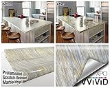 ゴールドベージュ大理石光沢ビニール建築ラップホームオフィス用家具壁紙タイルシート6.5 Ft X 12 "ロール 6.5 Feet x 15.9 Inch - 1 roll ベージュ goldbeig