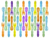 The First Years Take & Toss Toddler Flatware, 32 Piece by The First Years