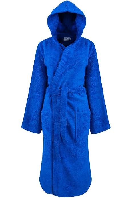Cotton Terry Towelling Bath Robe Men 
